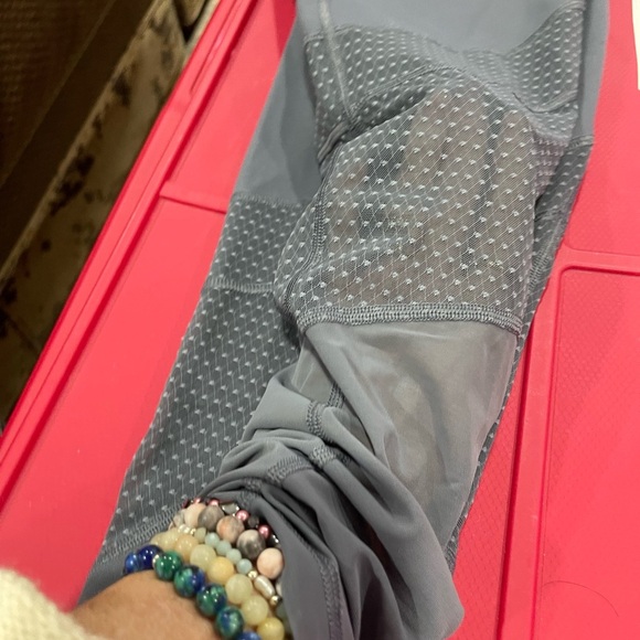 Victoria Sport Gray Legging size 4 , these are soft mess at bottom 24”X 25” - Picture 7 of 9